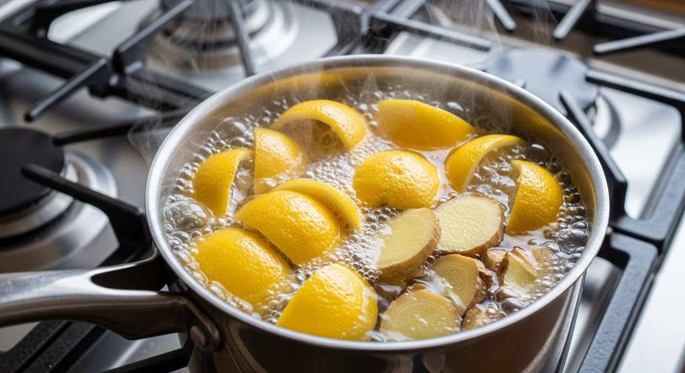 El uso de cáscaras de limón y restos de jengibre favorece la reducción del desperdicio doméstico y promueve hábitos sostenibles en el hogar (Imagen Ilustrativa Infobae)