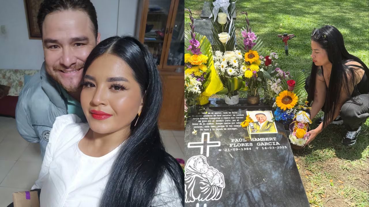 Carolina Jaramillo, viuda de Paul Flores, comparte su dolor por el asesinato del cantante de Armonía 10. (Instagram Carolina Jaramillo)