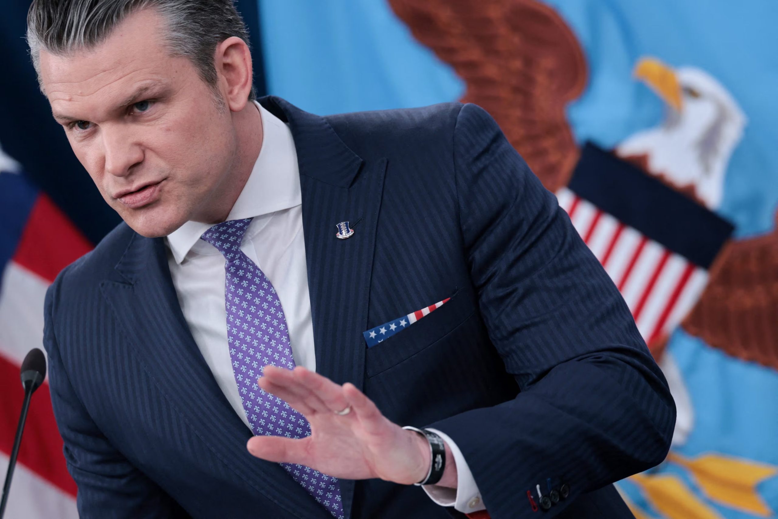 Pete Hegseth, secretario de Guerra de Estados Unidos