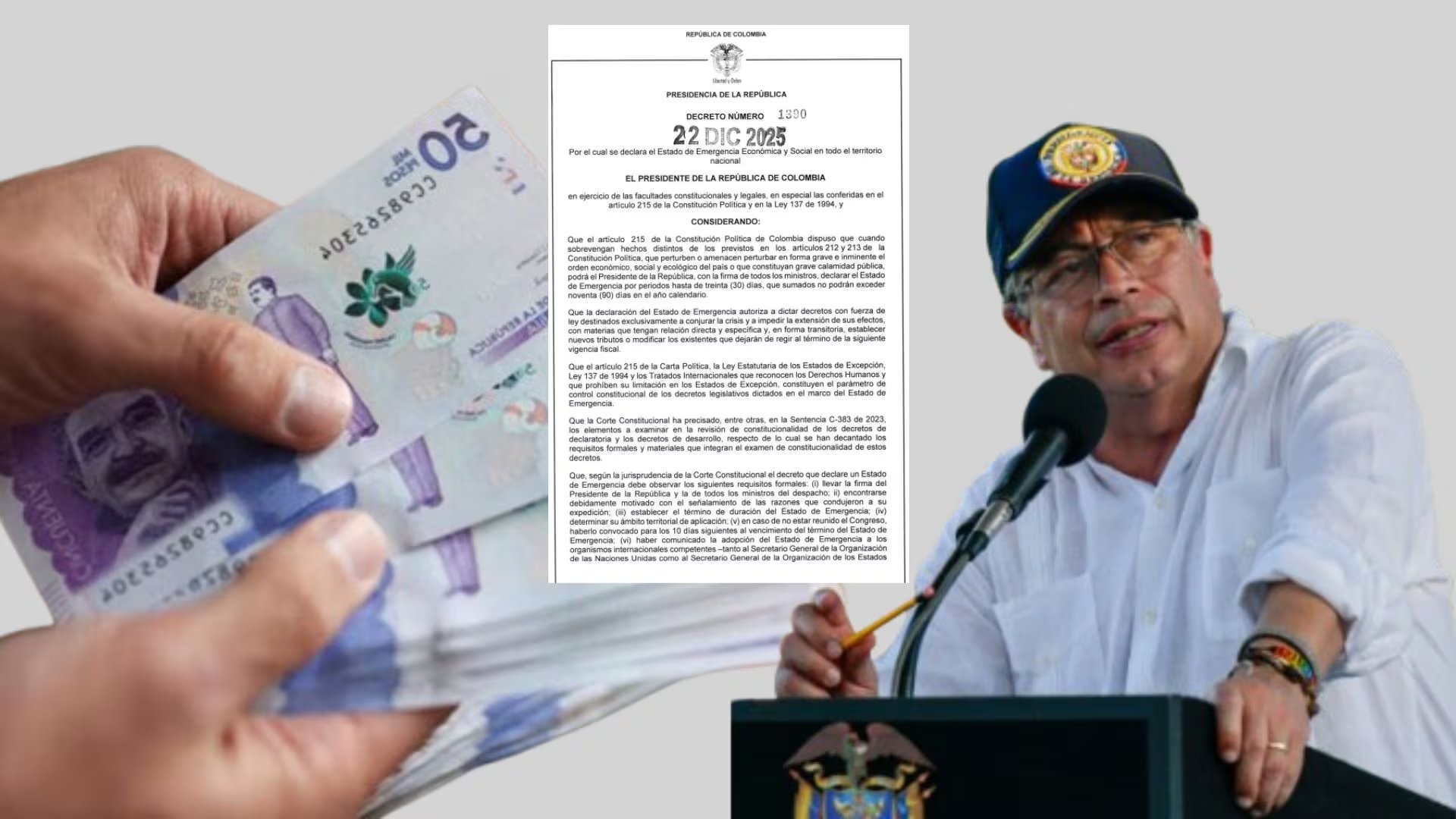 La Corte estableció que los dineros recaudados bajo figuras como el impuesto de estabilidad fiscal y el IVA adicional a la importación de licores sí deben ser devueltos - crédito montaje Infobae/REUTERS