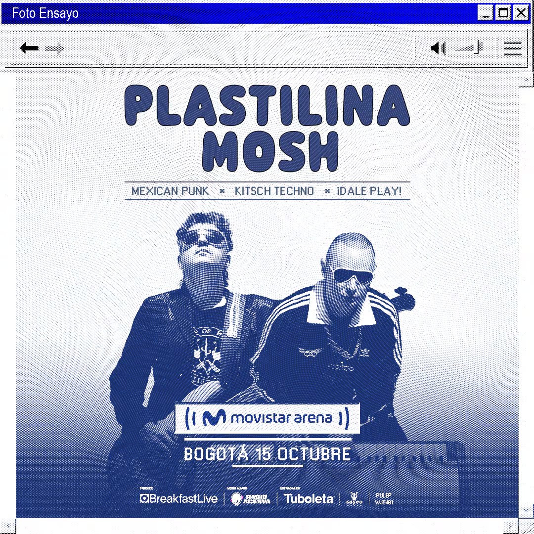 anuncia su regreso a Bogotá con un concierto en el Movistar Arena programado para el 15 de octubre de 2026 - crédito cortesía Breakfast Live