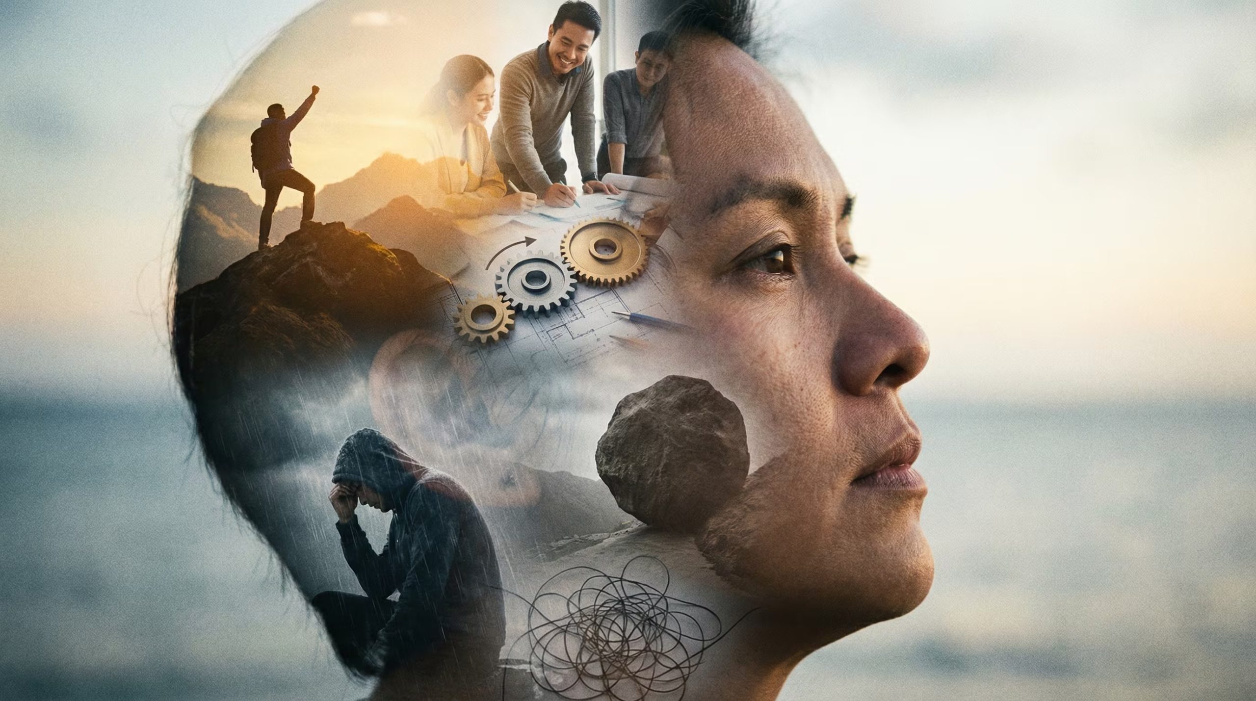 Pensar en resultados positivos genera satisfacción inmediata en el cerebro y refuerza la repetición de pensamientos orientados a la planificación y la resolución de problemas (Imagen Ilustrativa Infobae)