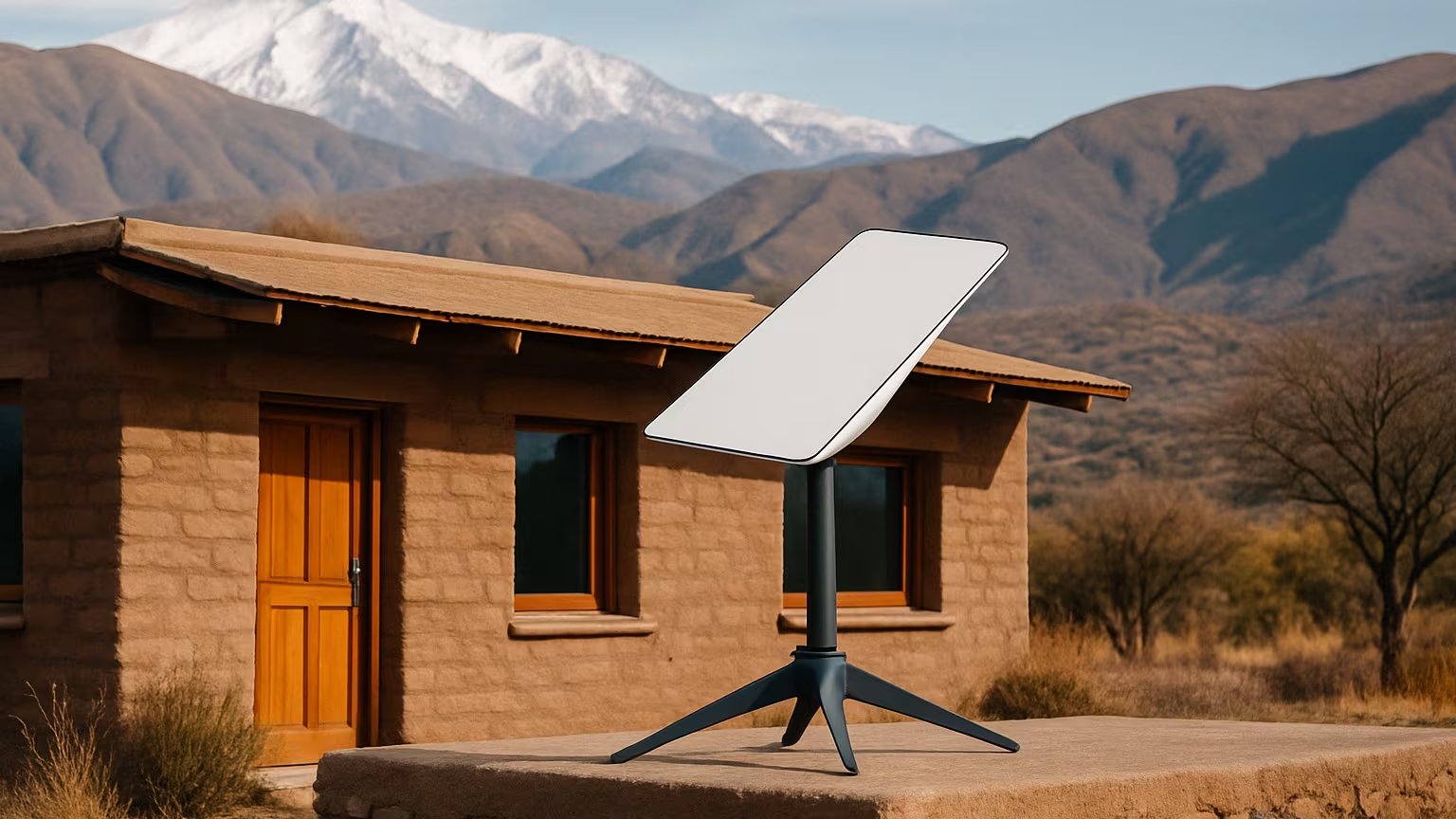 La FCC permite ahora que las antenas reciban señal desde un ángulo mínimo de 20 grados sobre el horizonte. (Imagen ilustrativa Infobae)