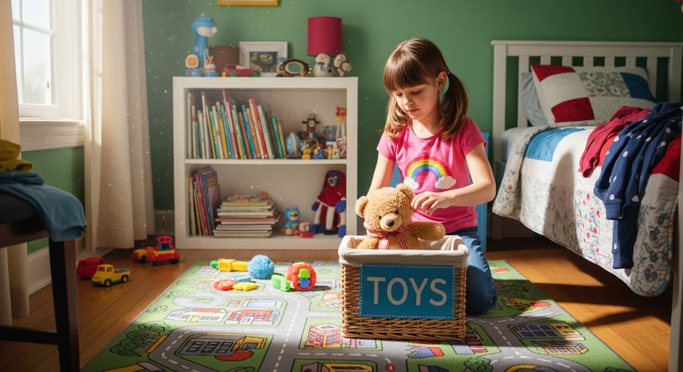 Expertos recomiendan establecer rutinas claras, asignar lugares fijos a los objetos y utilizar refuerzos positivos para consolidar el hábito en la infancia - (Imagen Ilustrativa Infobae)