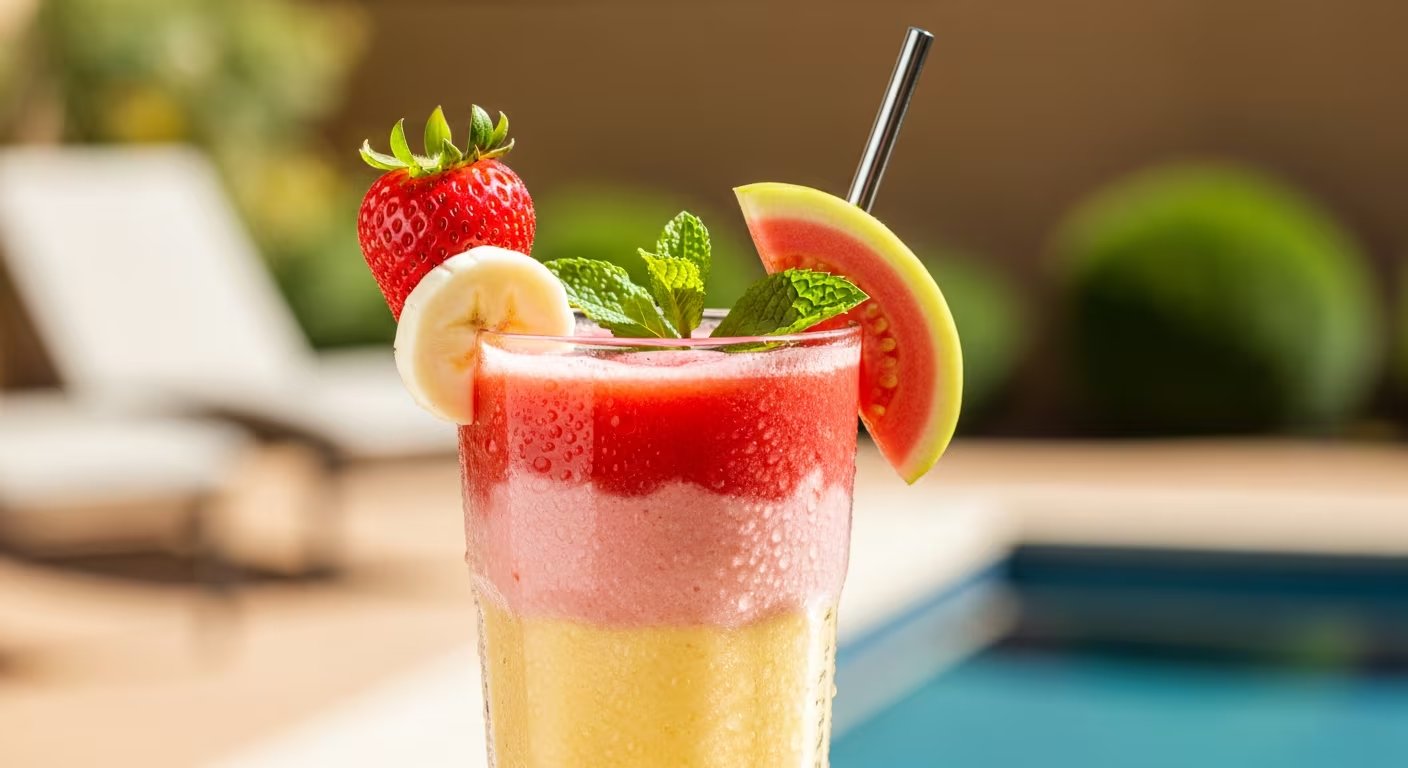 Se recomienda conservar el licuado en el refrigerador, tapado, donde mantiene su frescura y sabor hasta por 12 horas. - (Imagen Ilustrativa Infobae)