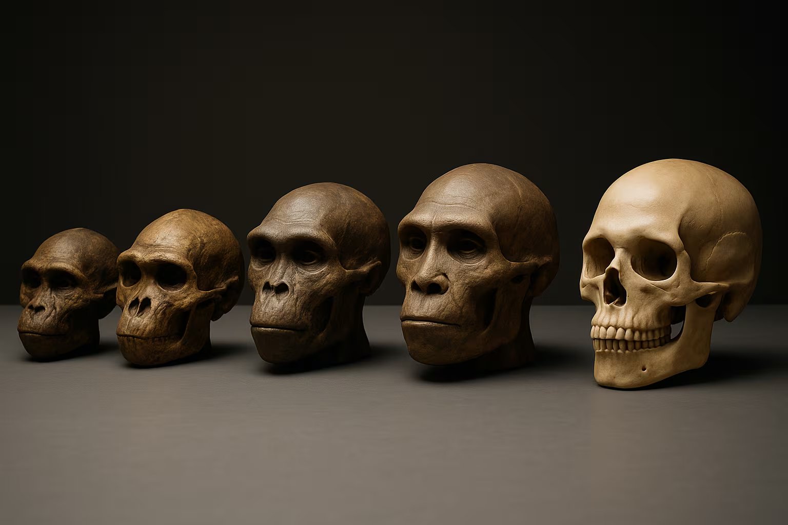 La estructura craneofacial humana se transformó por el aumento del cerebro, generando problemas de espacio para los terceros molares en la arcada dental (Imagen Ilustrativa Infobae)