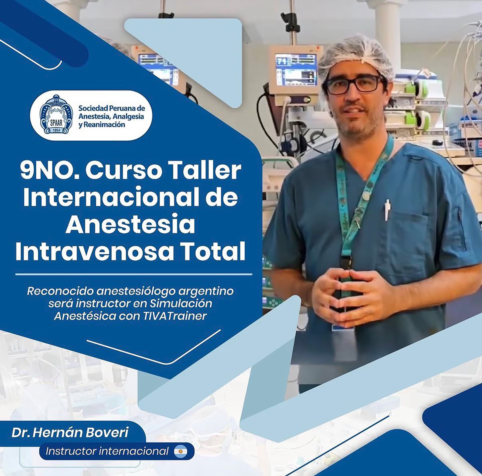 Boveri, de ambo, como parte de un curso internacional