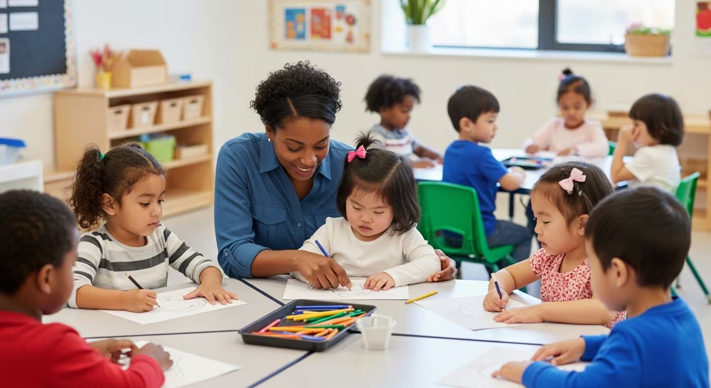 El dibujo potencia el desarrollo cerebral en la infancia - crédito Imagen Ilustrativa Infobae/VisualesIA