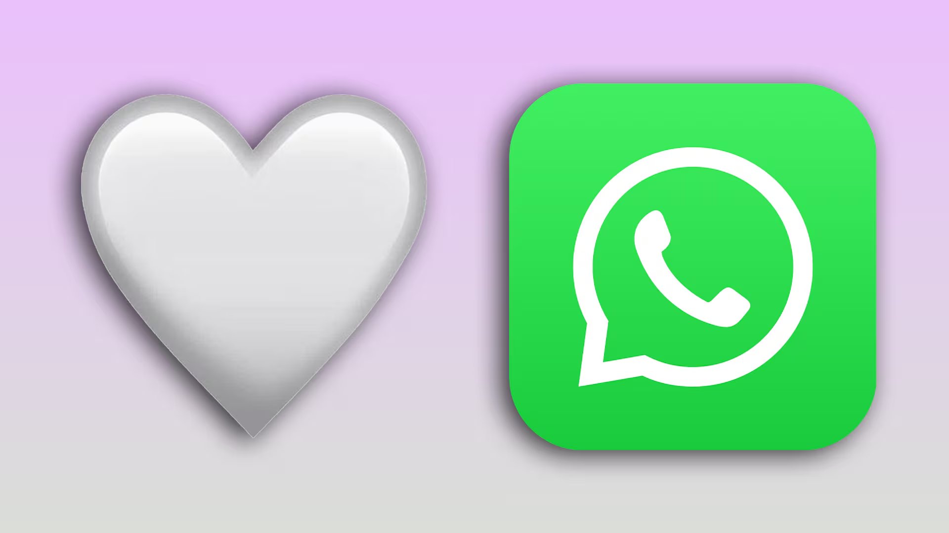 El corazón blanco de WhatsApp es usado para mostrar apoyo en situaciones difíciles.