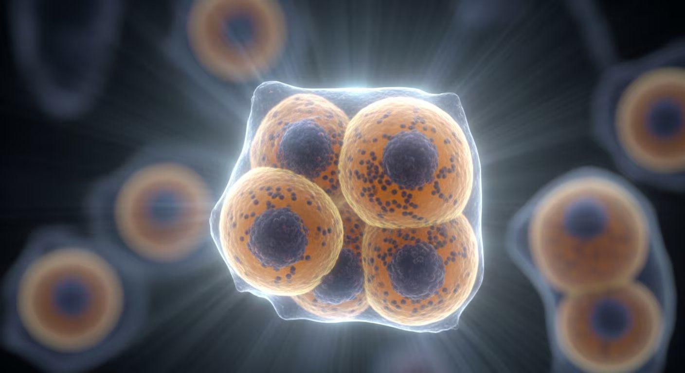 La activación de MLKL genera daños internos sin inducir muerte celular, lo que señala un deterioro funcional persistente en las células madre (Imagen Ilustrativa Infobae)