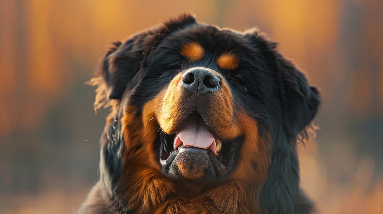 El mastín tibetano, por su instinto protector y fuerza, no se recomienda para familias sin experiencia en adiestramiento canino profesional (Imagen Ilustrativa Infobae)