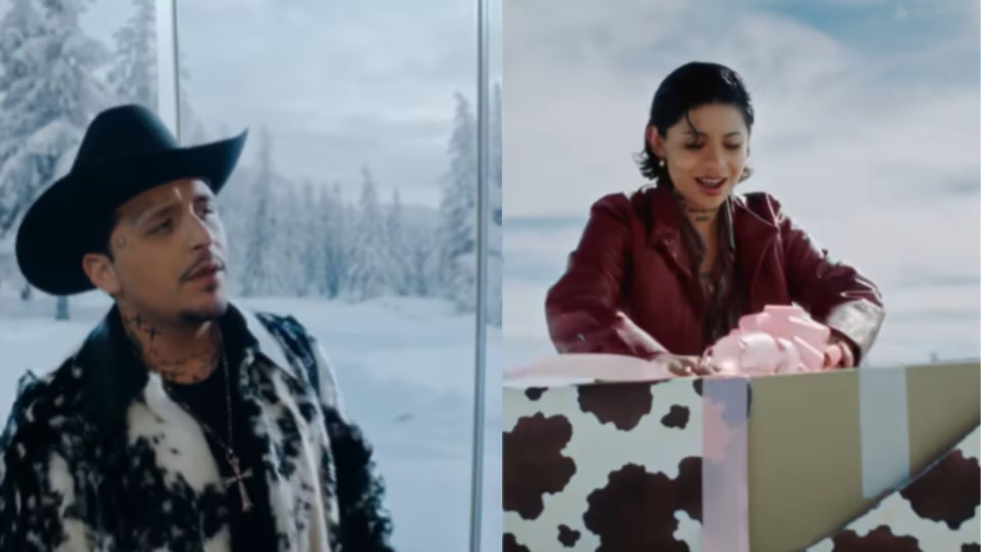 (Captura de pantalla YouTube Christian Nodal)