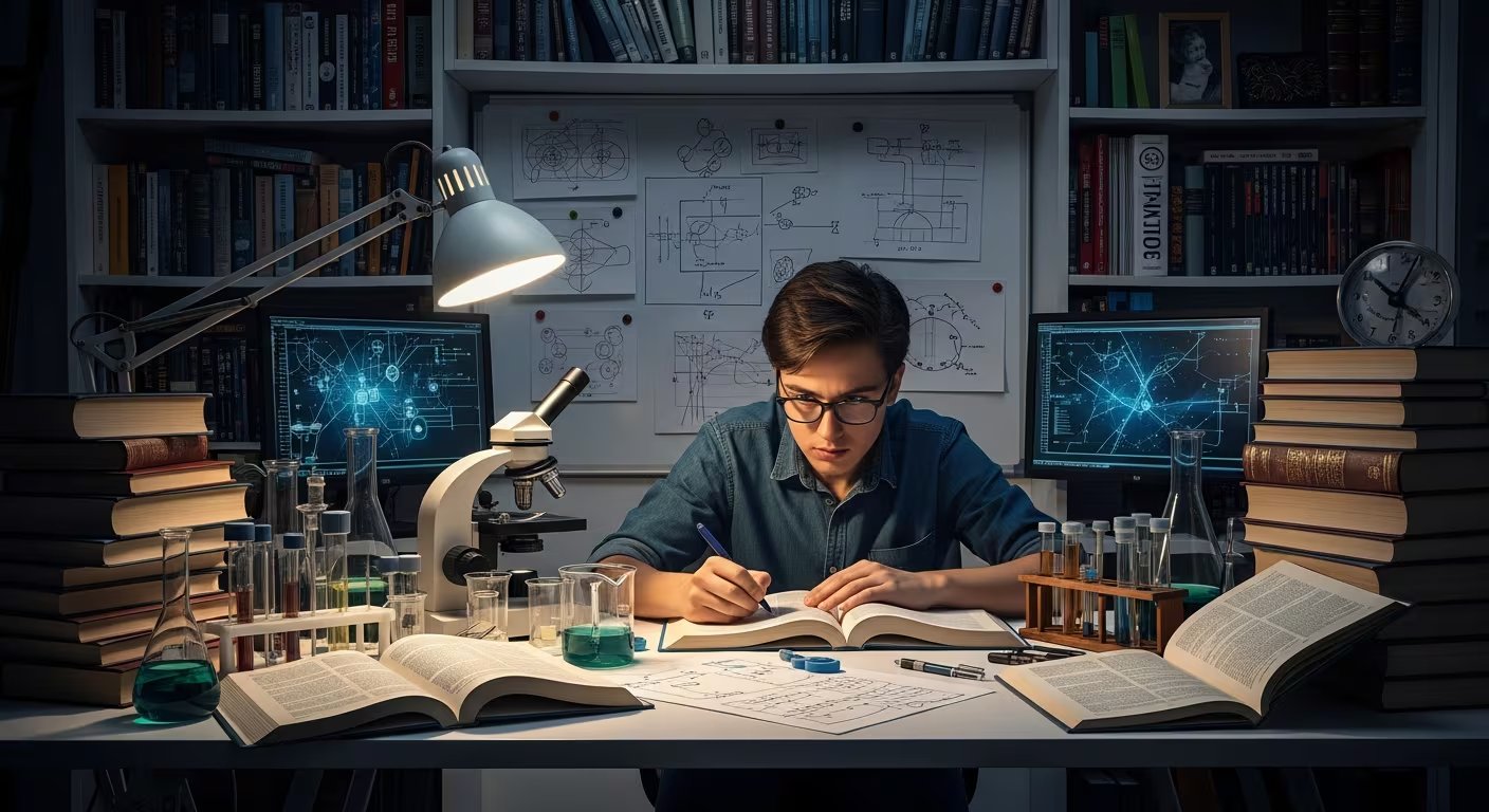 Las personas con elevado CI tienen una capacidad natural para conectar ideas. 
(Imagen ilustrativa Infobae)