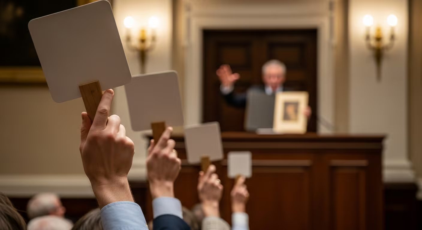 La pintura de Raja Ravi Varma, subastada por Saffronart, alcanzó un precio récord de 1.670 millones de rupias, adquirida por Cyrus Poonawalla. (Imagen Ilustrativa Infobae)