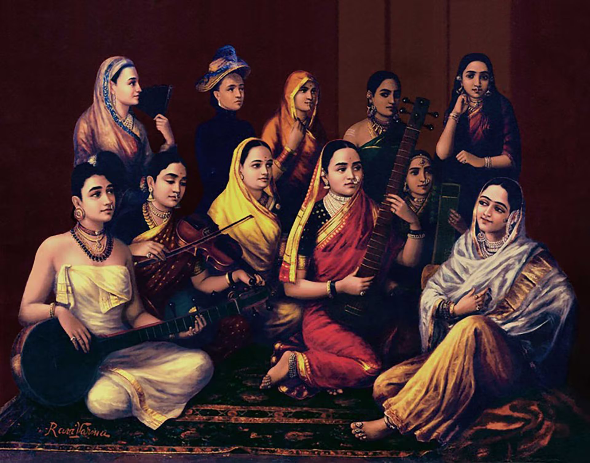 Raja Ravi Varma es considerado pionero del arte moderno indio por su fusión de realismo occidental y temáticas mitológicas locales. Su legado ha influido en generaciones de artistas y coleccionistas