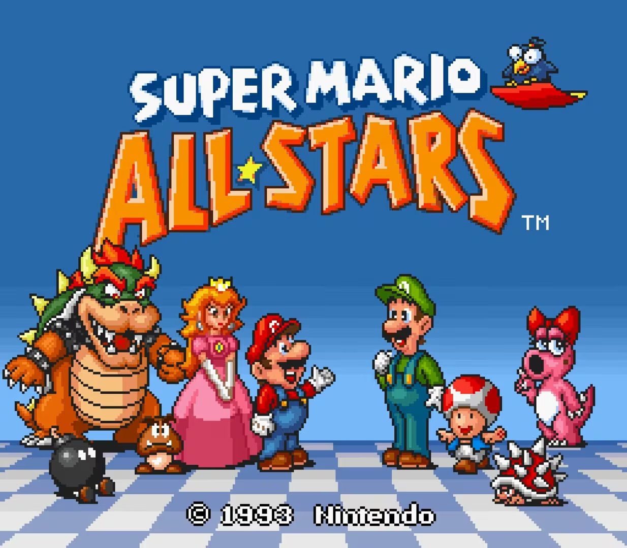Super Mario All-Stars | Desarrolladores: Nintendo Entertainment | Distribuidores: Nintendo, Nintendo of America
