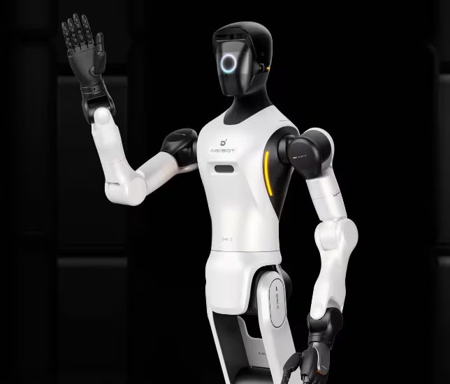 El robot humanoide Genie G2 puede ser aprovechado por fábricas. (AgiBot)