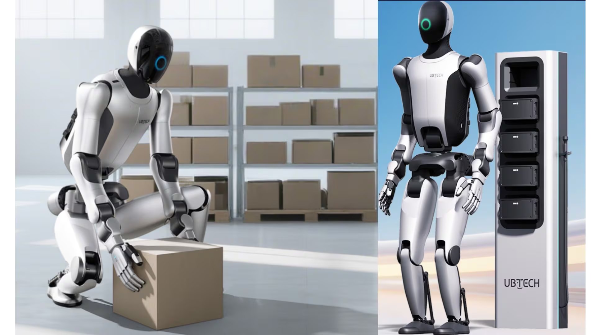 Los robots humanoides vienen siendo entrenados para realizar distintos trabajos físicos. (UBTECH Robotics)