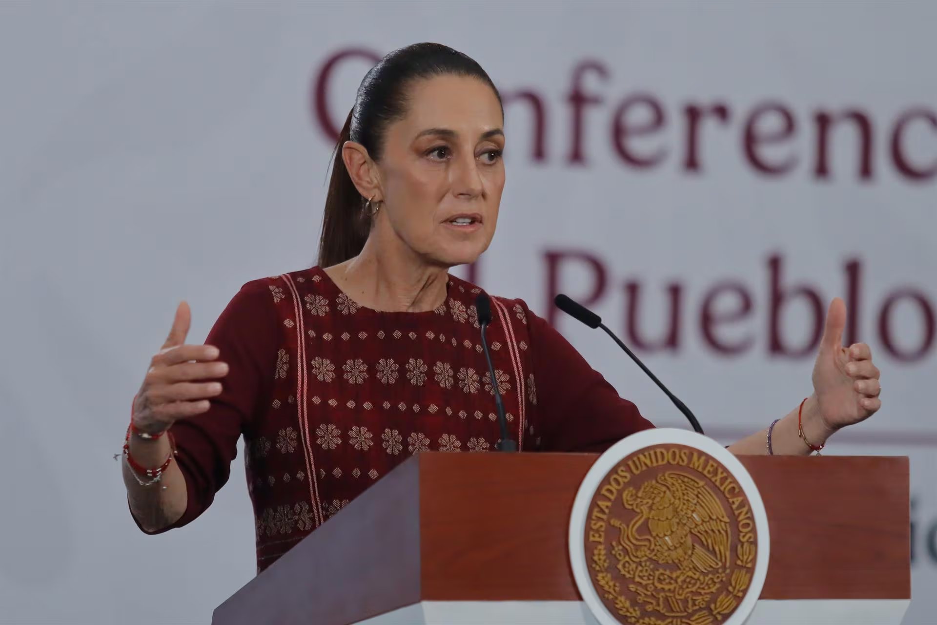 Sheinbaum aseguró que no se encubriría a nadie si se muestran pruebas contundentes. 