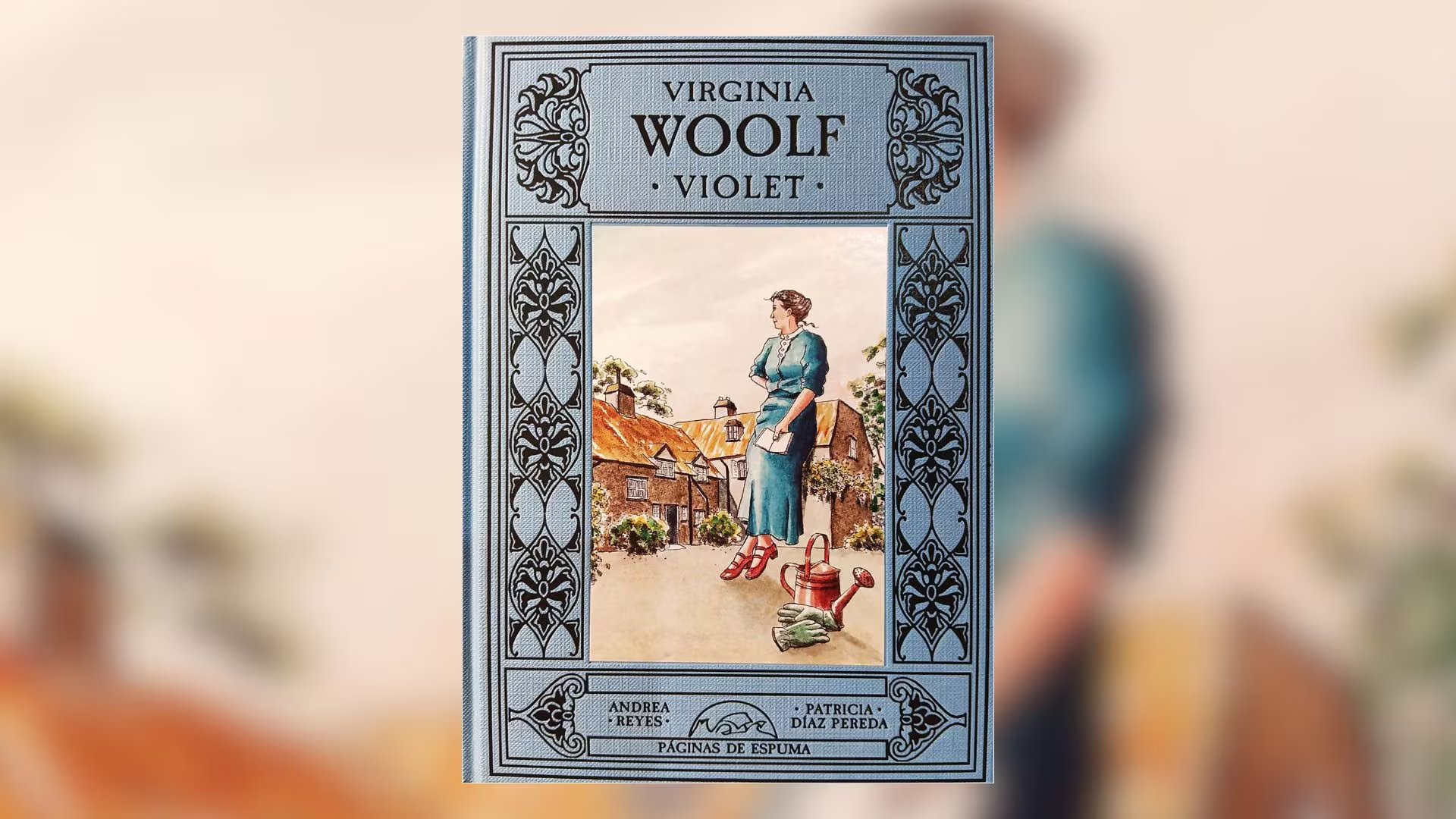 Cubierta de 'Violet', el libro de cuentos inéditos de Virginia Woolf. (Páginas de Espuma9