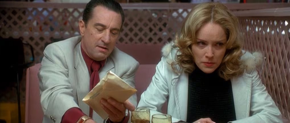 El filme marcó uno de los papeles más aclamados de Sharon Stone, con nominación al Oscar incluida. (Captura de video)