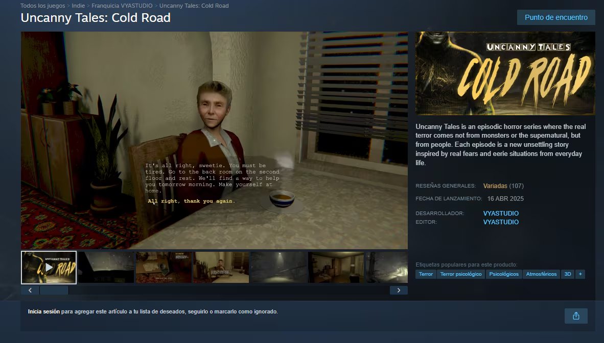 El juego presenta una historia con misterio y terror. (Steam)