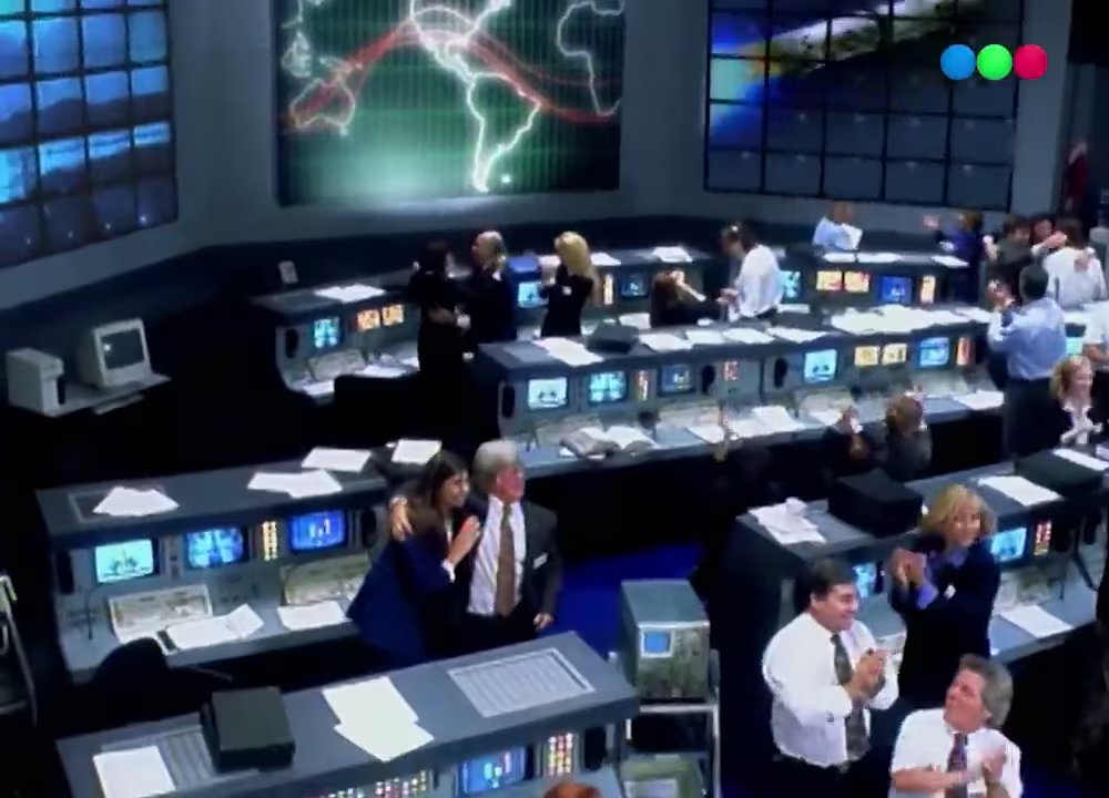 El institucional fue una superproducción para la emisora en un tiempo muy lejano a la inteligencia artificial