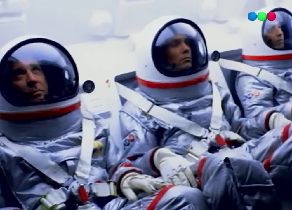 El trio de Arturo Puig, Marcelo Tinelli y Ricardo Darín