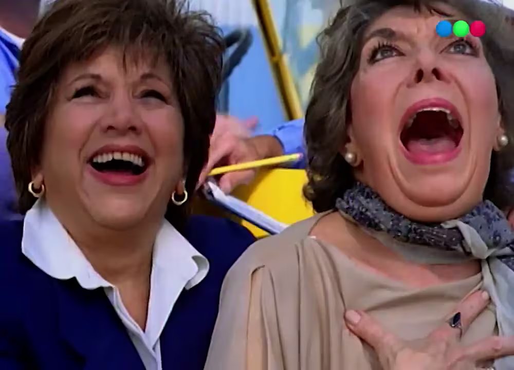 Las primeras actrices Henny Trayles y Nelly Prono