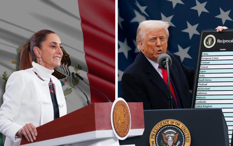 La presidenta Claudia Sheinbaum explicó en su conferencia matutina cómo afecta a México el reciente fallo de la Corte Suprema de Estados Unidos, que anuló aranceles impuestos por Donald Trump, y analizó el nuevo esquema arancelario implementado por la Casa Blanca. (Infobae-Itzallana López)