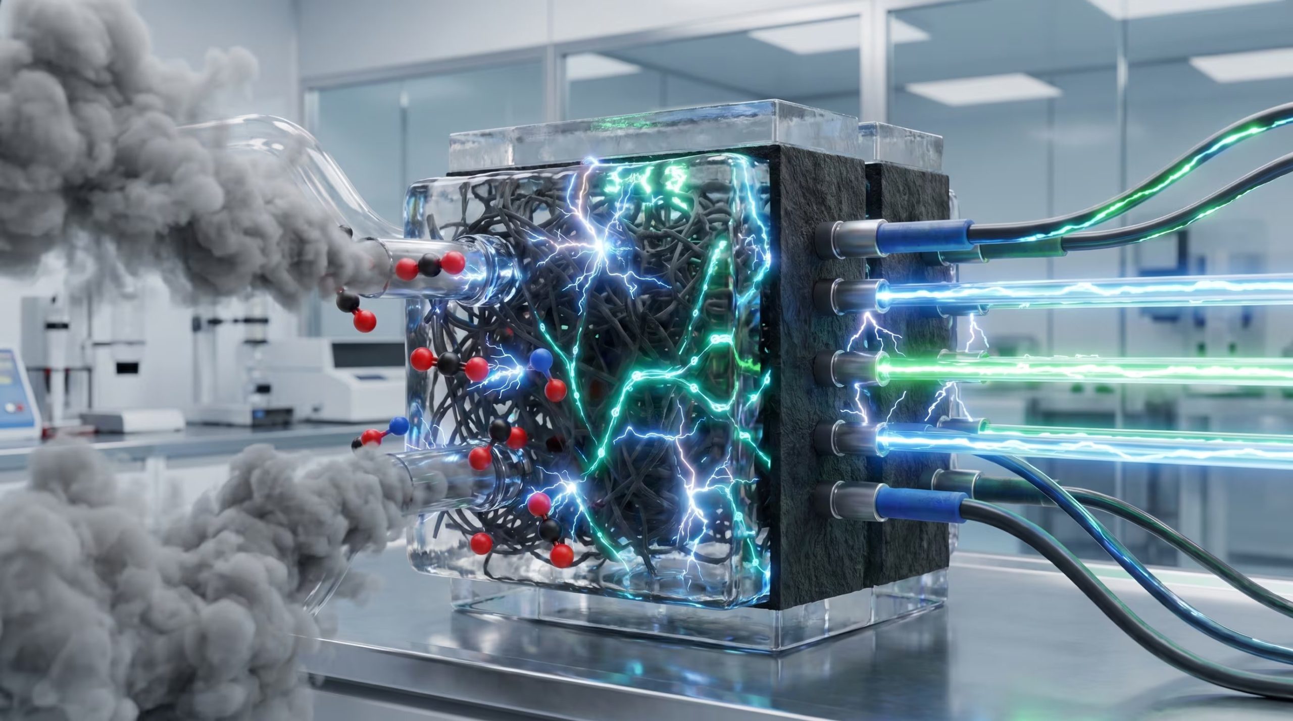 La tecnología desarrollada por científicos surcoreanos permite limpiar el aire y generar corriente directa solo a partir de la presencia de gases atmosféricos dañinos (Imagen Ilustrativa Infobae)