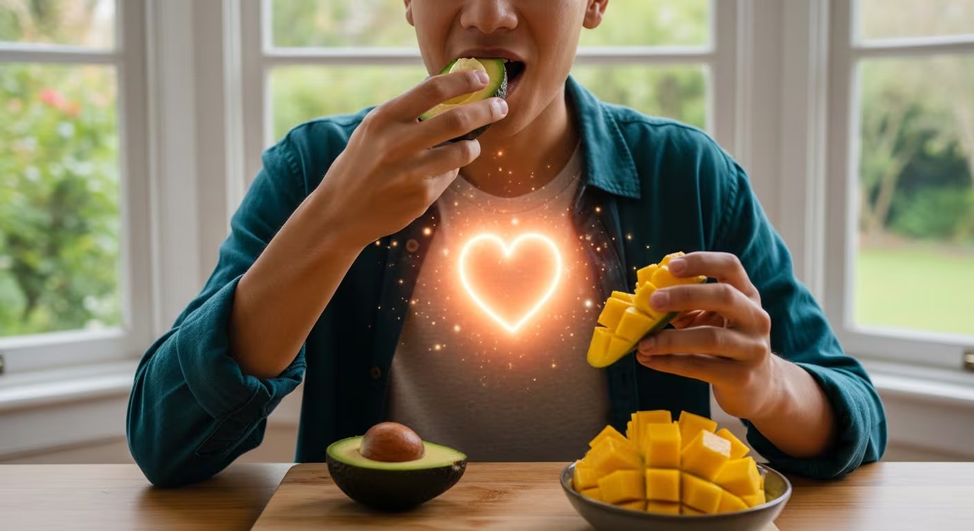El doctor Philip Ovadia advierte que, aunque la palta es ideal para el corazón, el mango posee mayor contenido natural de azúcar y debe consumirse con moderación por personas con prediabetes (Imagen Ilustrativa Infobae)