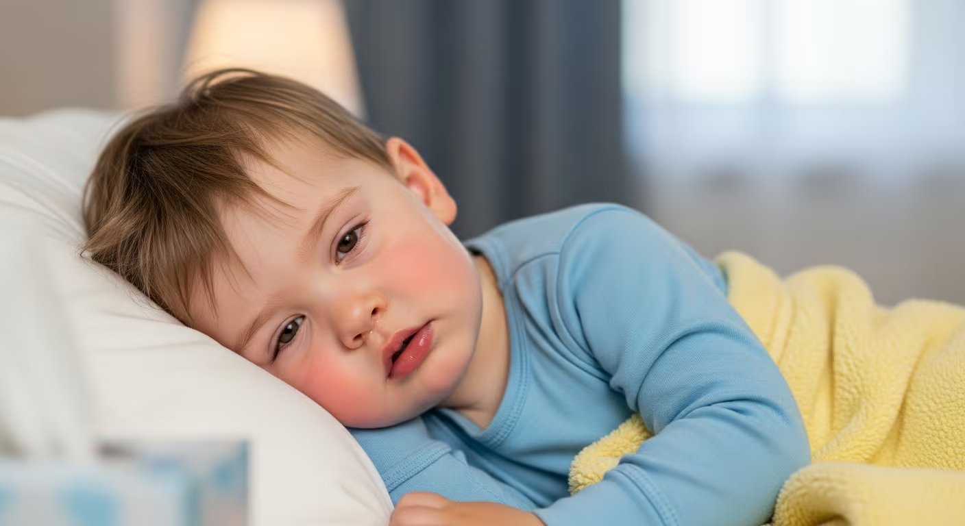 La principal complicación del rotavirus en niños pequeños es la deshidratación, que puede requerir hospitalización y reposición intravenosa de líquidos. (Imagen Ilustrativa Infobae)