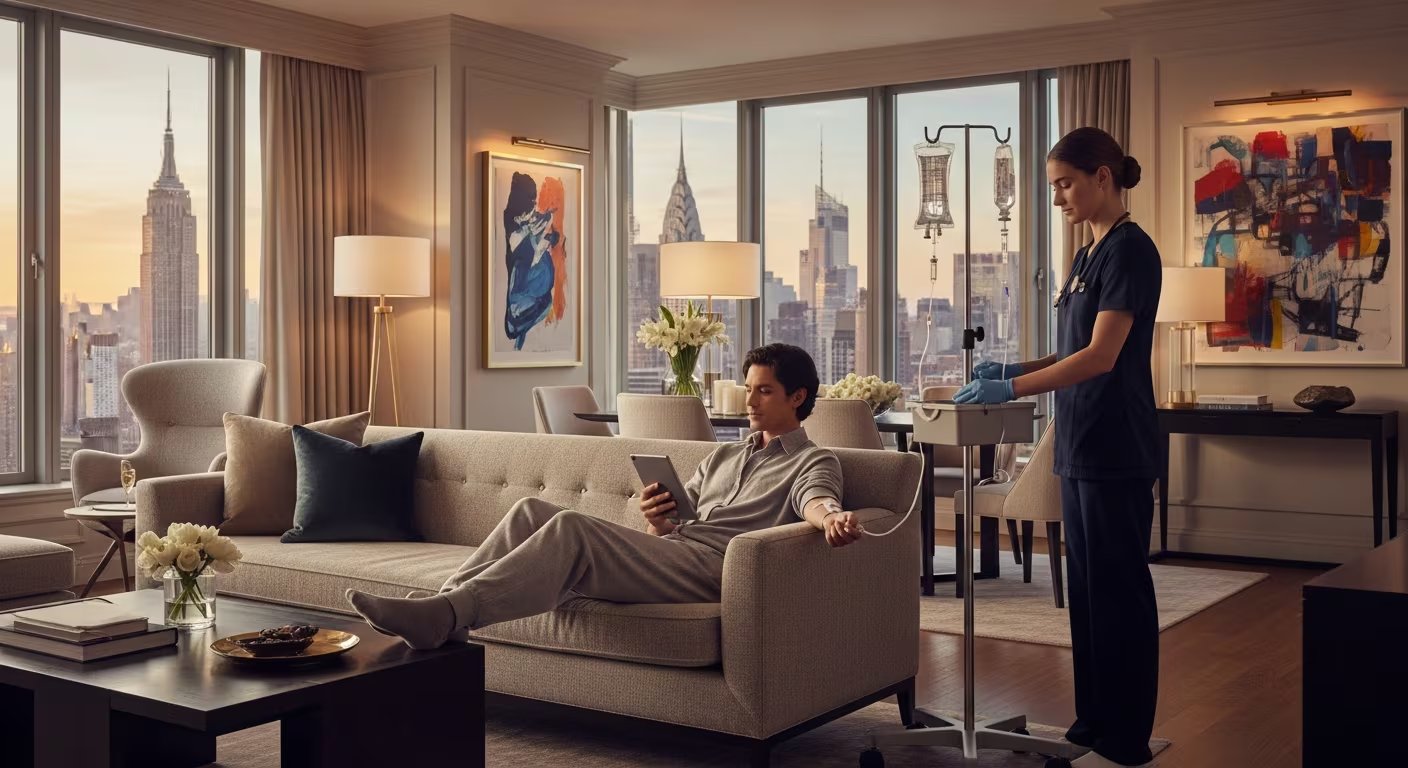 Para la mayoría, una dieta equilibrada y la hidratación oral reemplazan los supuestos beneficios de las vitaminas intravenosas según instituciones médicas de prestigio (Imagen Ilustrativa Infobae)