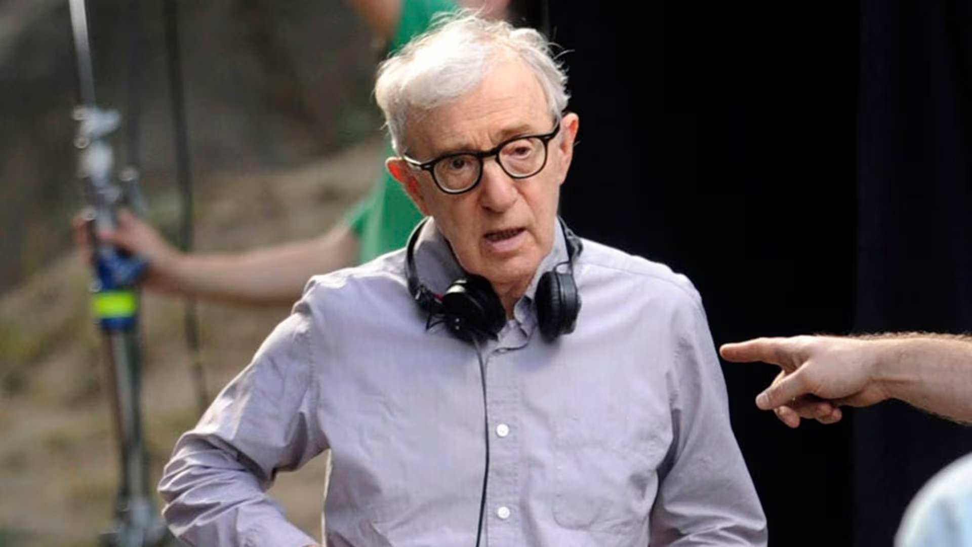 Woody Allen durante el rodaje de 'Rifkin's Festival'. (Reuters)