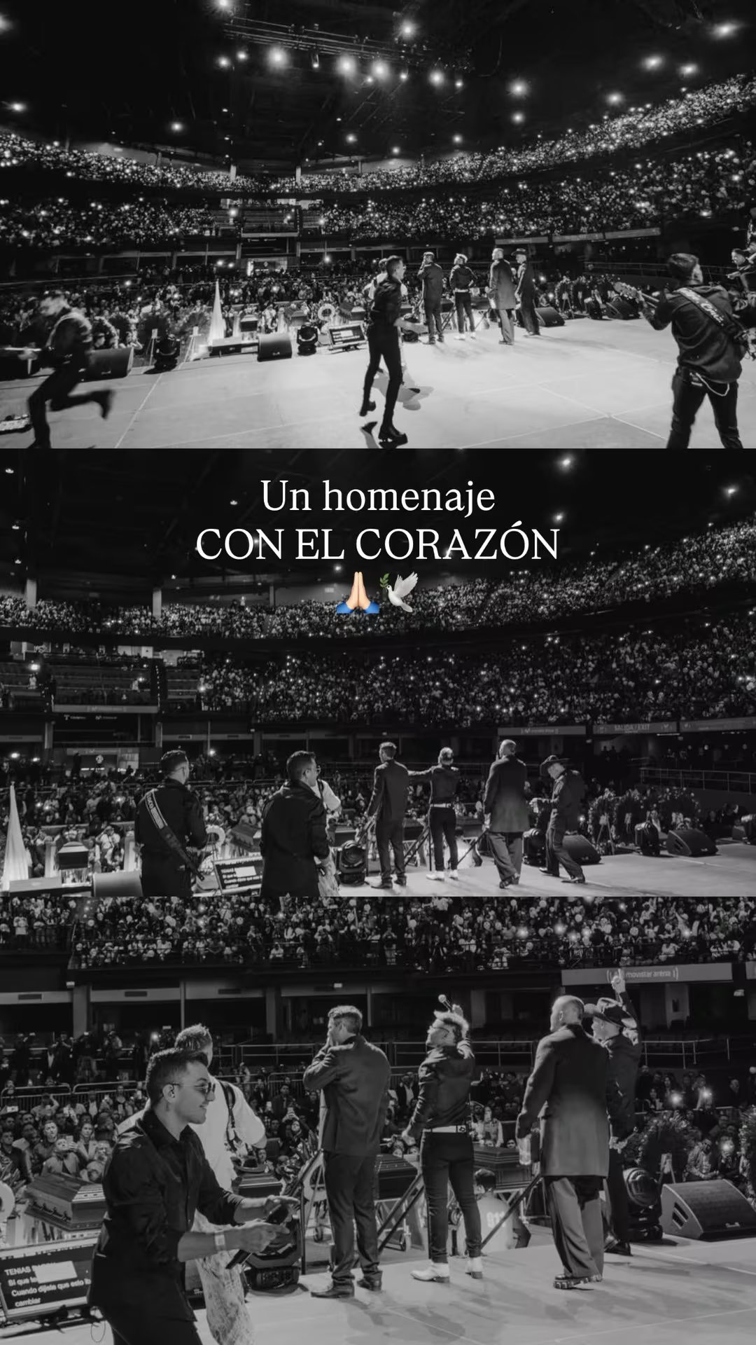 El 14 de enero, en el Movistar Arena de Bogotá, Pipe Bueno, Ciro Quiñonez y otros artistas de la música popular colombiana estrenaron 