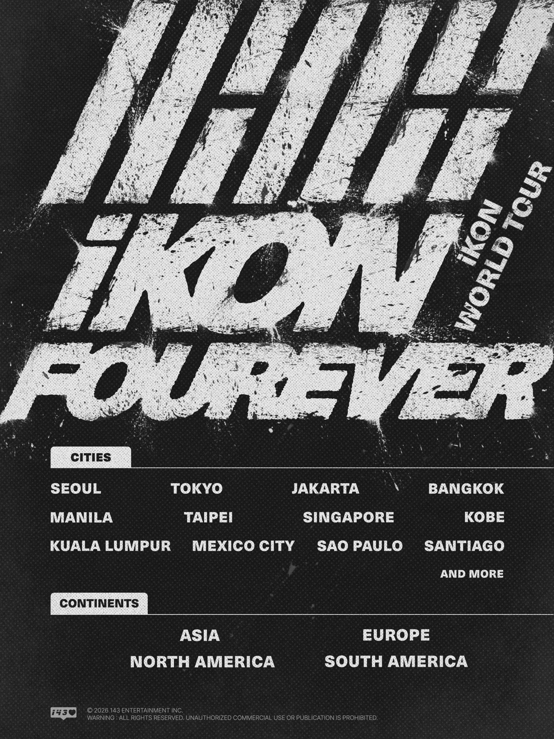iKON anuncia concierto en México. (X/@iKONIC_143)