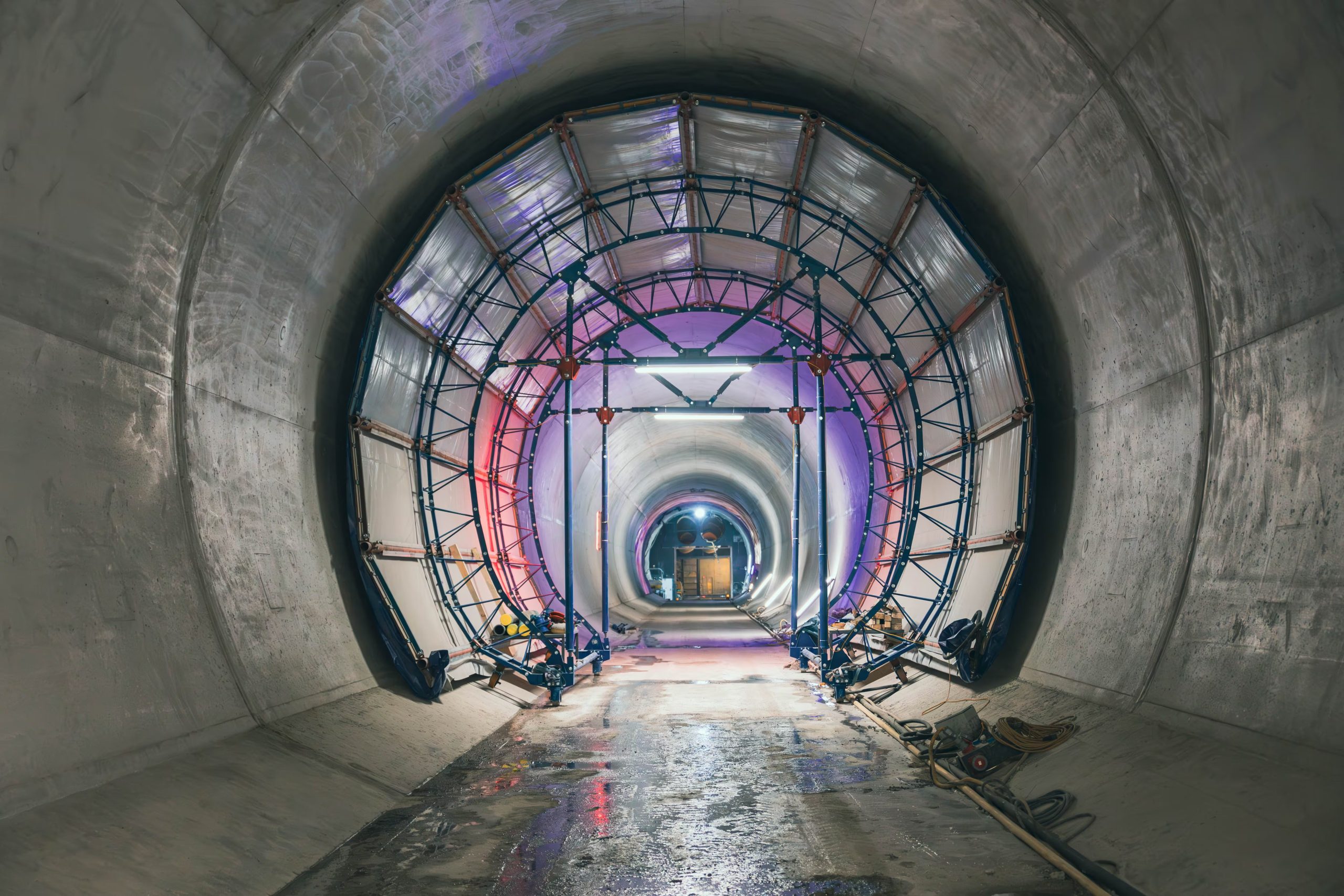 Las empresas involucradas ejecutan un megaproyecto que implica superar condiciones geológicas difíciles (© BBT SE) 