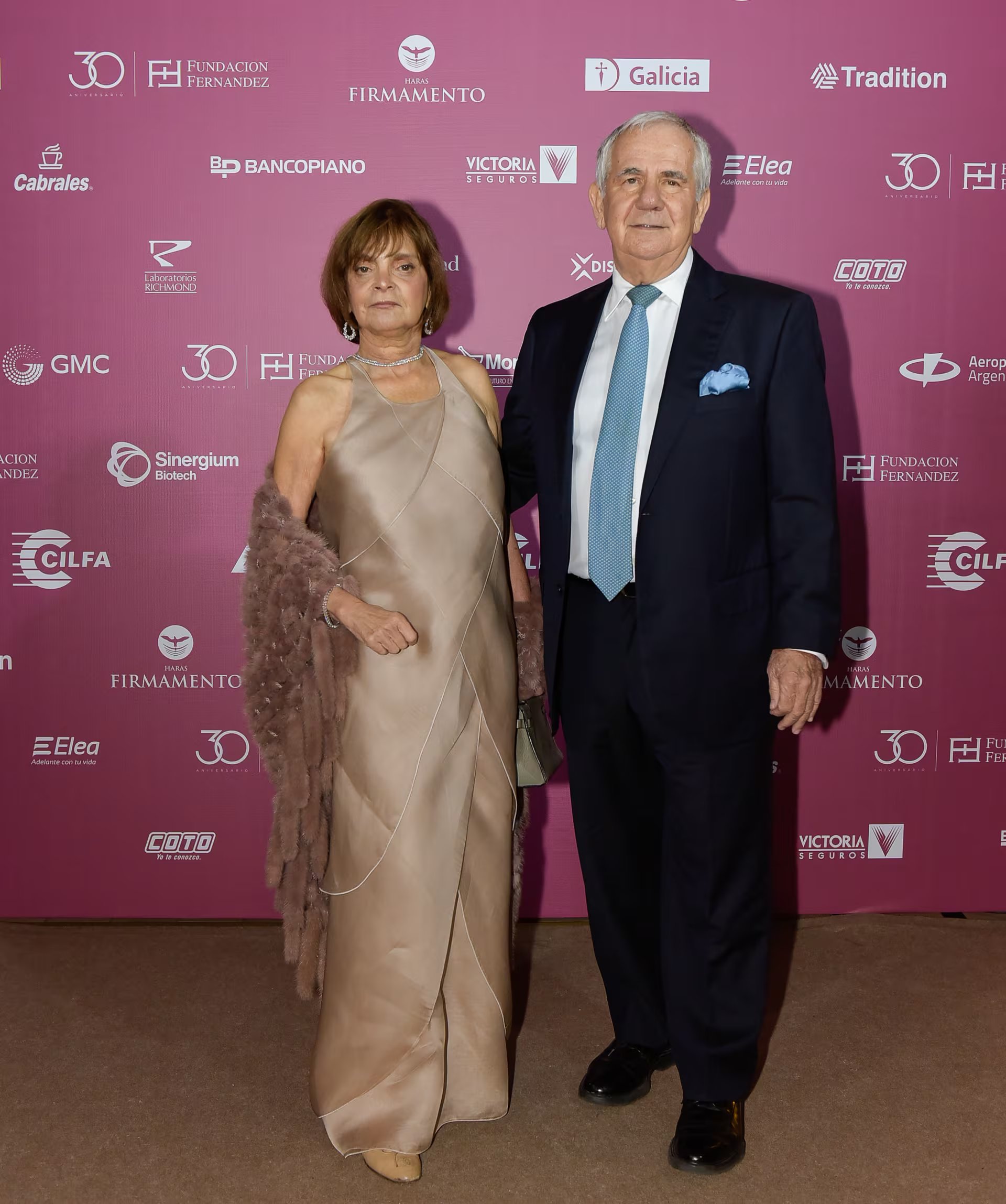 Claudia Stad y el cardiólogo Pablo Boskis