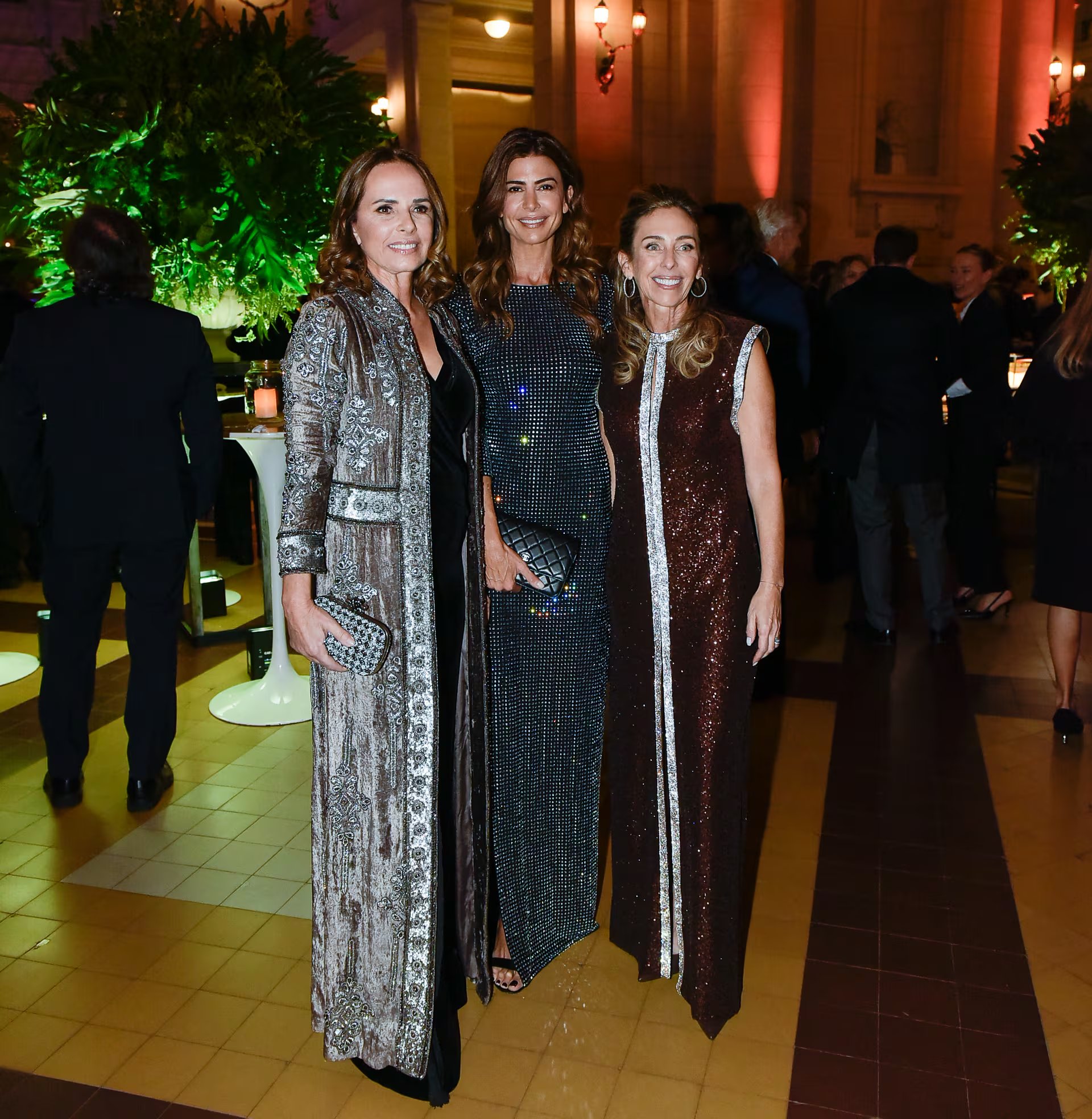 La empresaria Nathalie Sielecki, Juliana Awada y Mariana Bagó