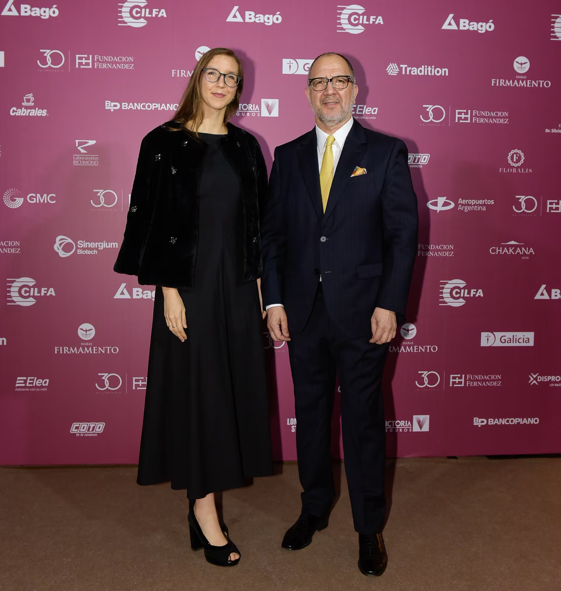 Fabián Perechodnik y su hija Sofía