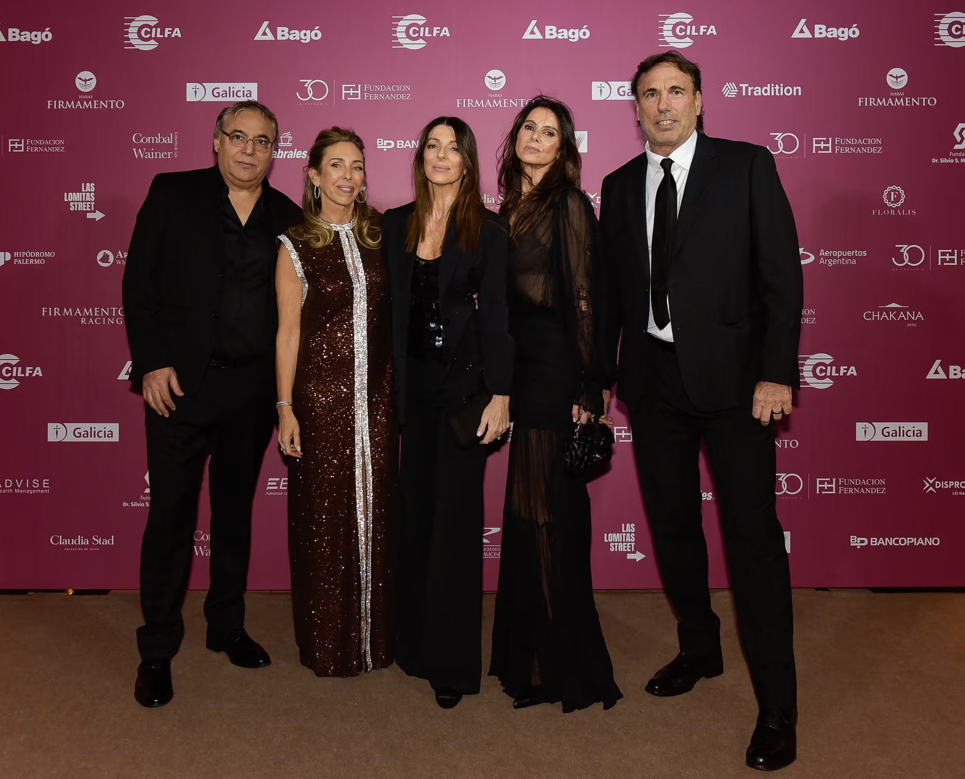 Gabriel Rolón, Mariana Bagó, Cynthia Wila, Romina Wilamowsky y Gustavo Fernández