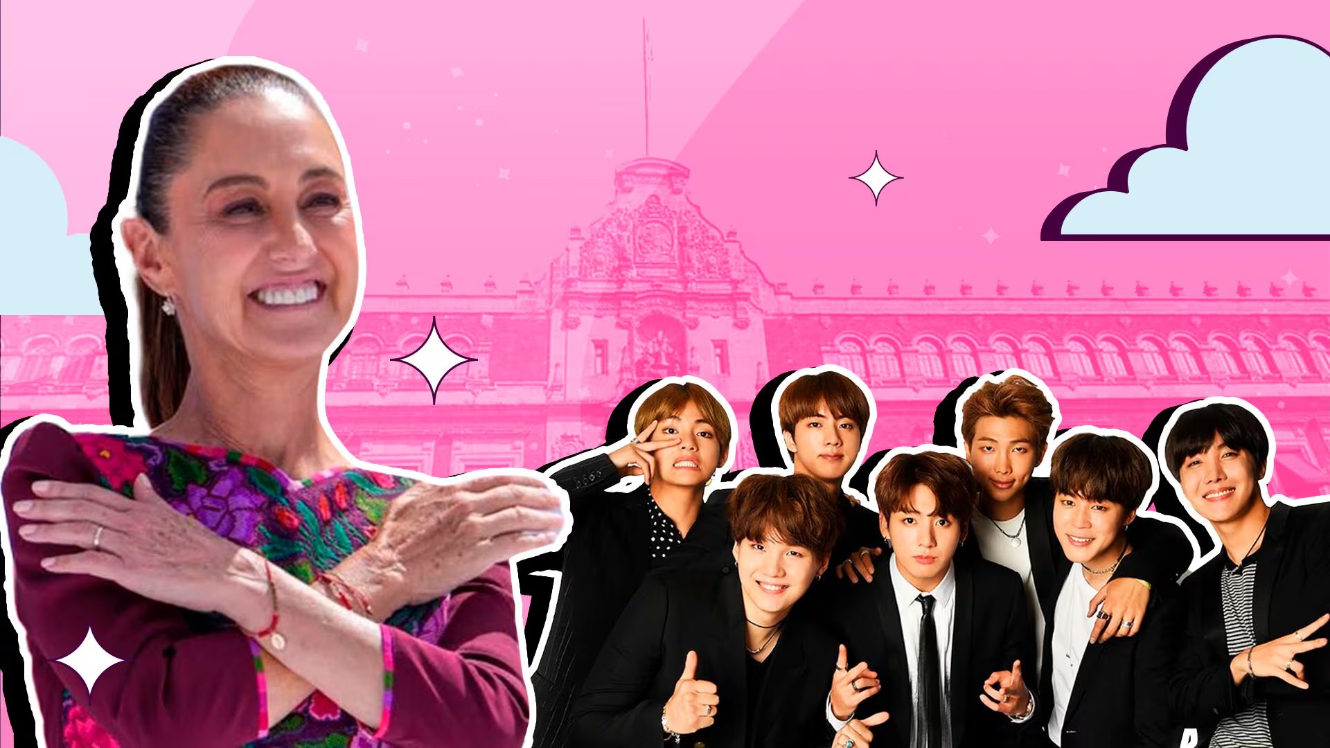 Claudia Sheinbaum anuncia reunión con BTS en Palacio Nacional. (
Jovani Perez - Infobae México)