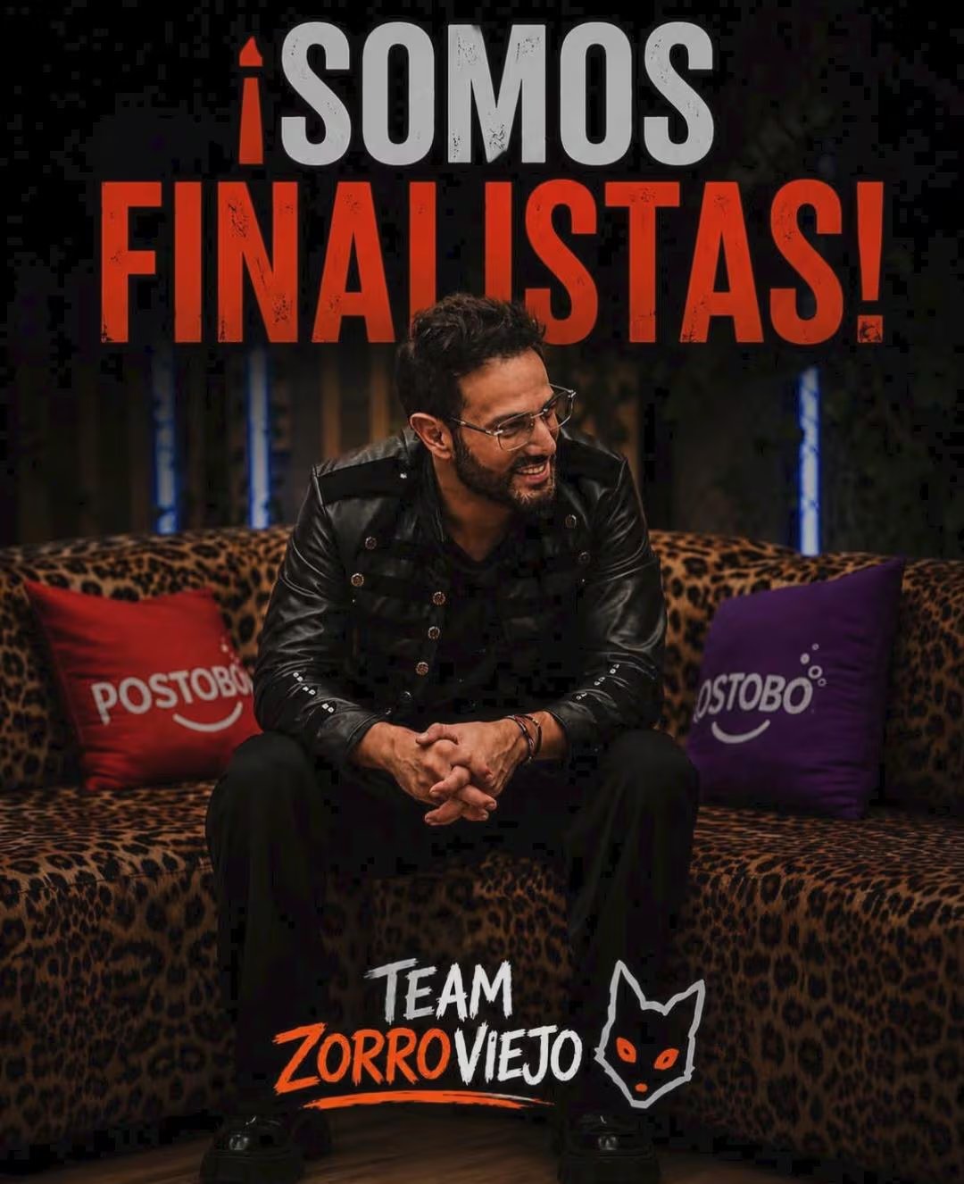 El team del famoso celebró el resultado, aunque continúan uniendo esfuerzos para que sea el ganador - crédito Alejandro Estrada / Instagram