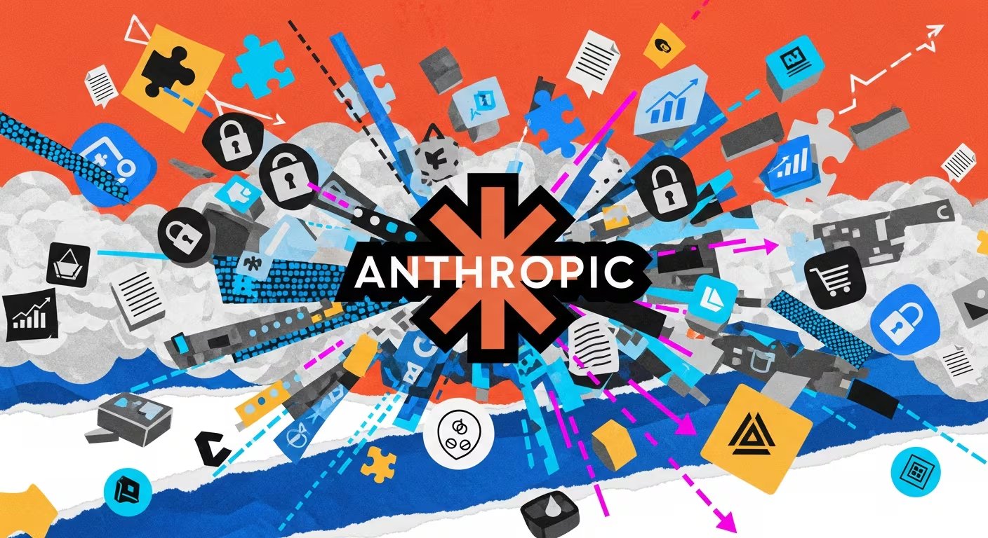 Anthropic quedó en el centro del crecimiento acelerado y descontrolado de agentes de inteligencia artificial en empresas. (Imagen Ilustrativa Infobae)