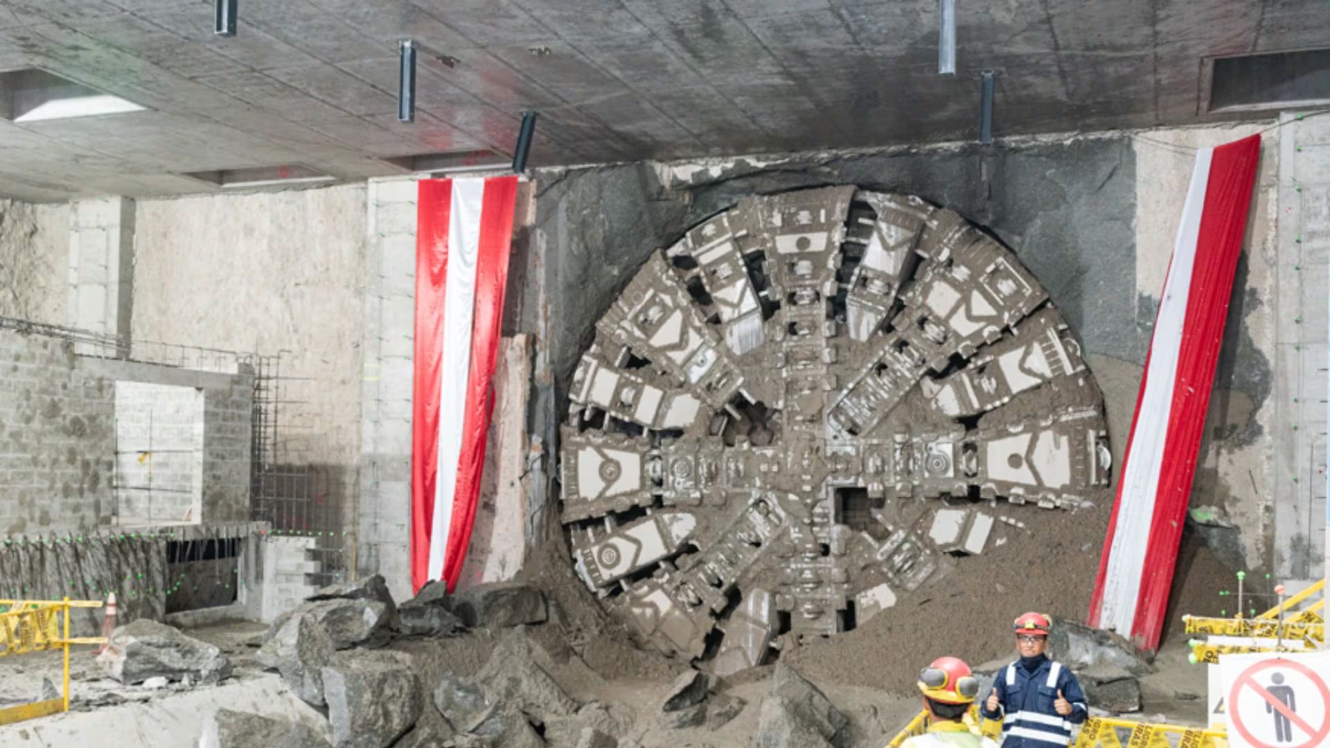 En esta etapa, el equipo alcanzó un promedio de 16 metros diarios de avance. Gracias a este ritmo, completó el segmento entre El Olivar y Quilca y sumó un nuevo tramo al corredor subterráneo de la capital - Créditos: MTC.