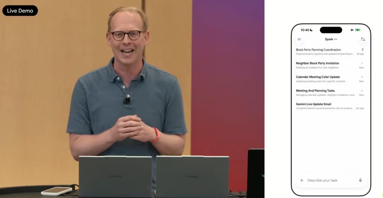 La propuesta de Google introduce un cambio: la IA ejecuta acciones por iniciativa propia y no solo responde a pedidos.