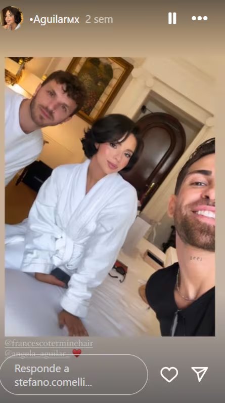 Stefano Comelli: el maquillista italiano que habría ventilado boda entre Ángela Aguilar y Christian Nodal 
(Foto: Instagram)