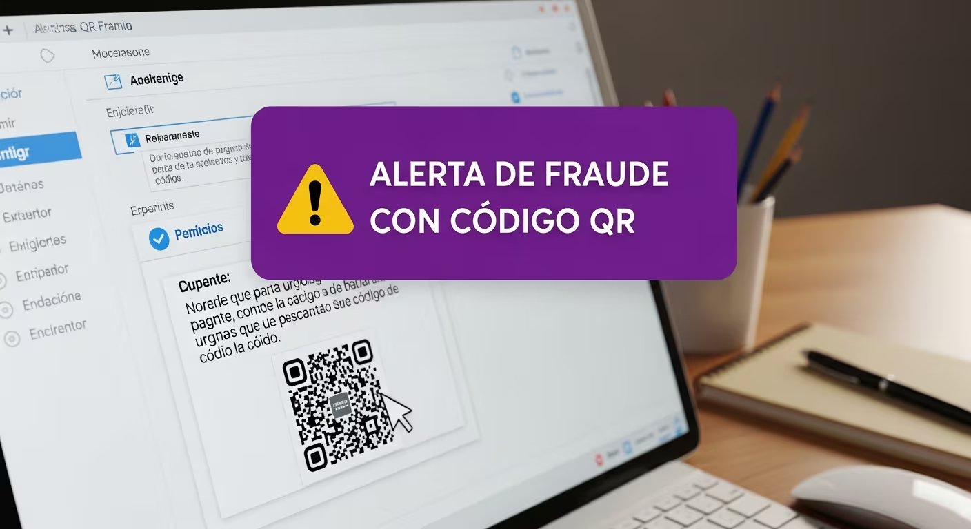 La única manera de evitar estas estafas es no escanear códigos de origen desconocido y verificar siempre la autenticidad del remitente y del enlace. (Imagen Ilustrativa Infobae)