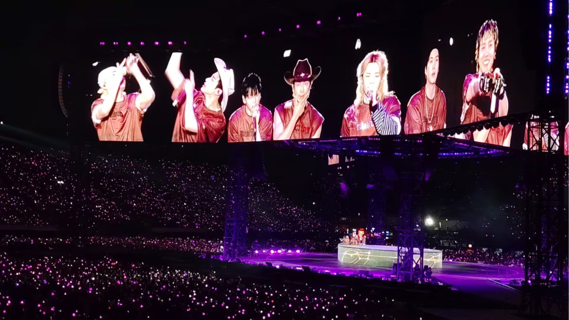 BTS en México. (Anayeli Tapia / Infobae México)